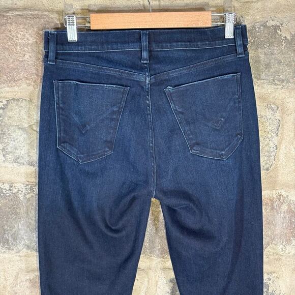 Hudson Jeans Lana Boyfriend Baby Tonight DYDBBT1212 Dark Wash Jeans Woman's 27 - Picture 6 of 14